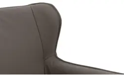 Goossens excellent eetkamerstoel leogang grijs leer - 8222227-01 2